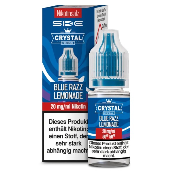 SKE - Crystal - Blue Razz Lemonade - Nikotinsalz Liquid