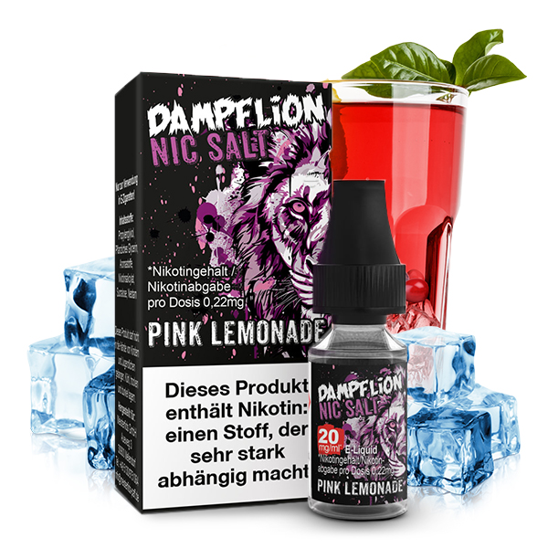 DAMPFLION  INTENSE  Pink  Lemonade  Nikotinsalz  Liquid  10ml