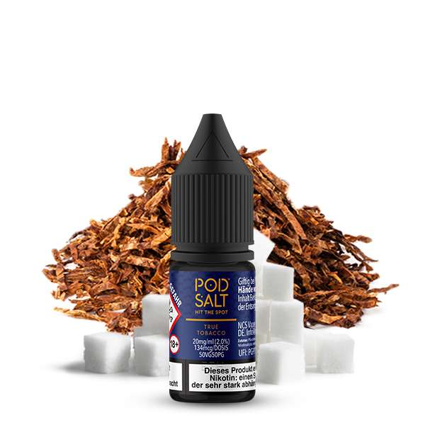 Pod Salt Origin - True Tobacco - Nikotinsalz Liquid