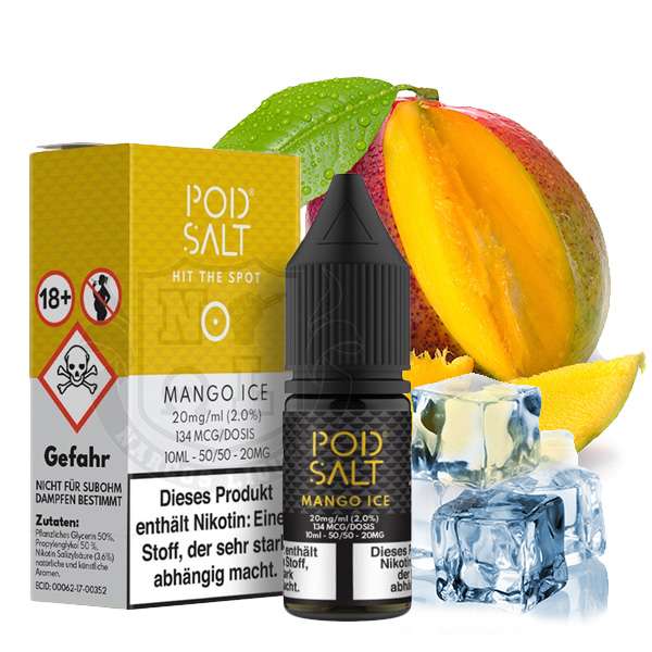 Pod Salt - Mango Ice - Nikotinsalz Liquid