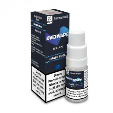 Overvape - Grape Cool - Nikotinsalz Liquid 20 mg/ml