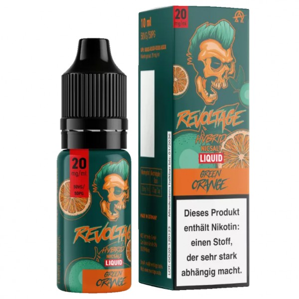 Revoltage - Green Orange - Hybrid Nikotinsalz Liquid