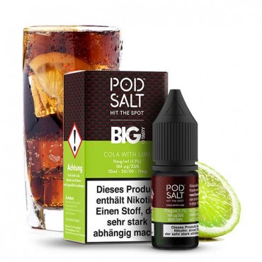 Pod Salt Fusion - Cola with Lime - Nikotinsalz Liquid