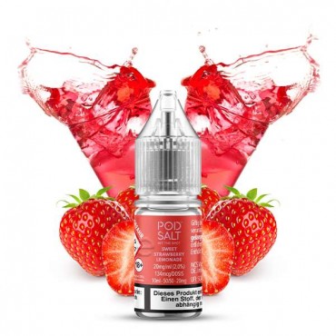 Pod Salt X - Sweet Strawberry Lemonade - Nikotinsalz Liquid