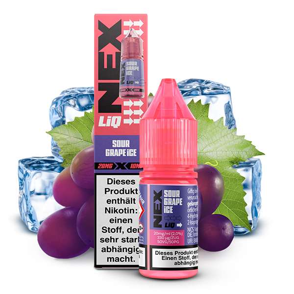Pod Salt - NexLiq - Sour Grape Ice Nikotinsalz Liquid