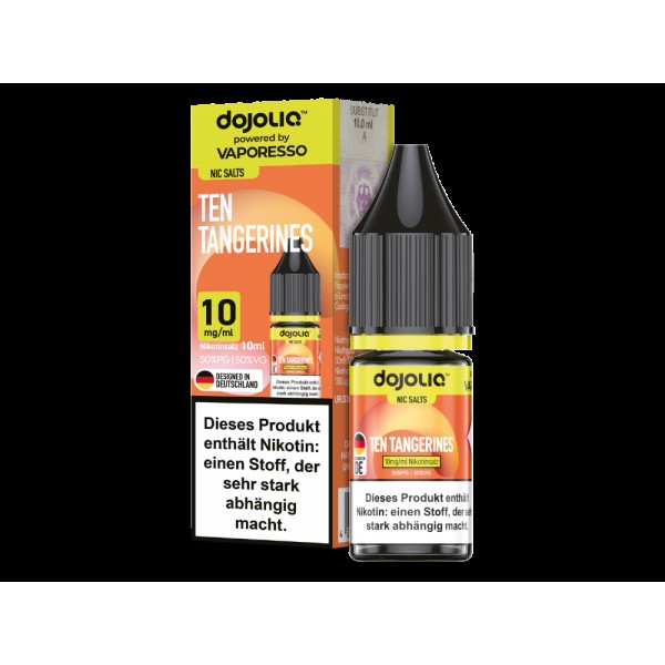 Dojoliq - Ten Tangerines - Nikotinsalz Liquid
