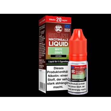 SC - Red Line - White Grape - Nikotinsalz Liquid