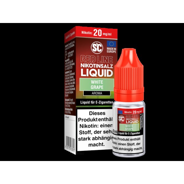 SC - Red Line - White Grape - Nikotinsalz Liquid