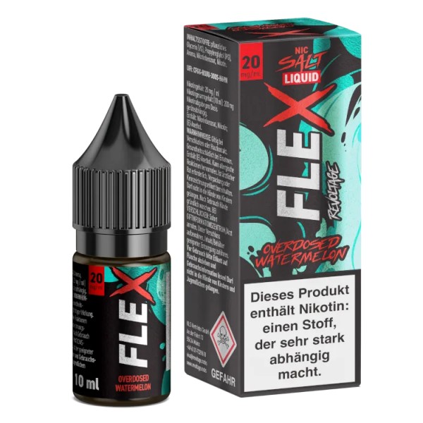Revoltage - FLEX - Overdosed Watermelon -Nikotinsalz Liquid