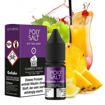 Pod Salt Fusion - Summer Syrup - Nikotinsalz Liquid