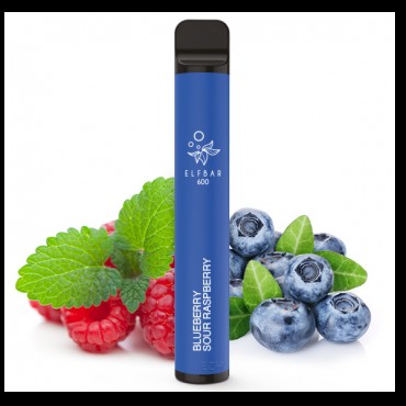 Elfbar 600 Einweg E-Zigarette ST - Blueberry Sour Raspberry