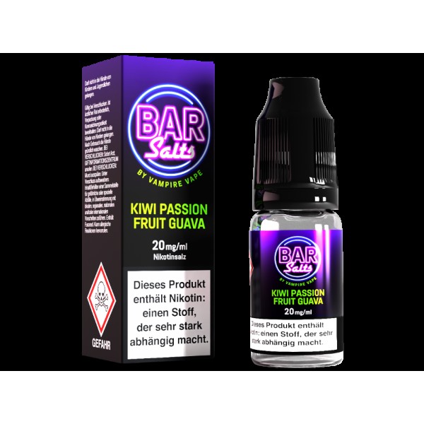 Vampire Vape - Bar Salts - Kiwi Passion Fruit Guava -Nikotinsalz Liquid