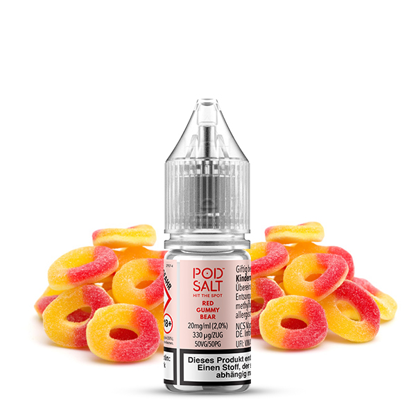 Pod Salt X - Red Gummy Bear - Nikotinsalz Liquid