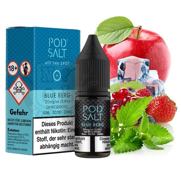 Pod Salt - Blue Berg - Nikotinsalz Liquid