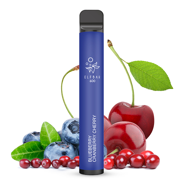 Elfbar - 600 Einweg E-Zigarette - Blueberry Cranberry Cherry 20 mg/ml
