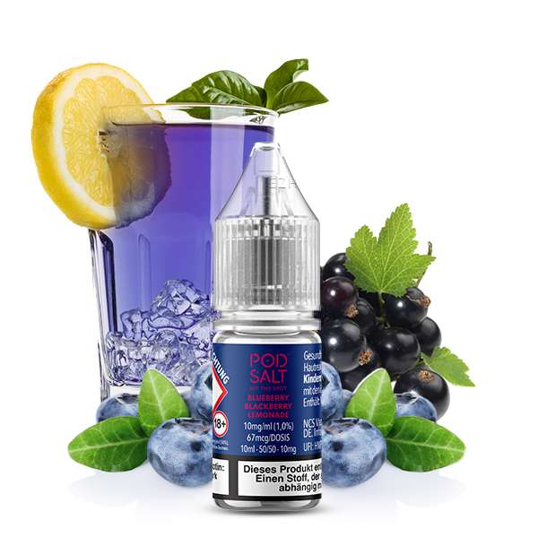 Pod Salt X - Blueberry Blackberry Lemonade -Nikotinsalz Liquid