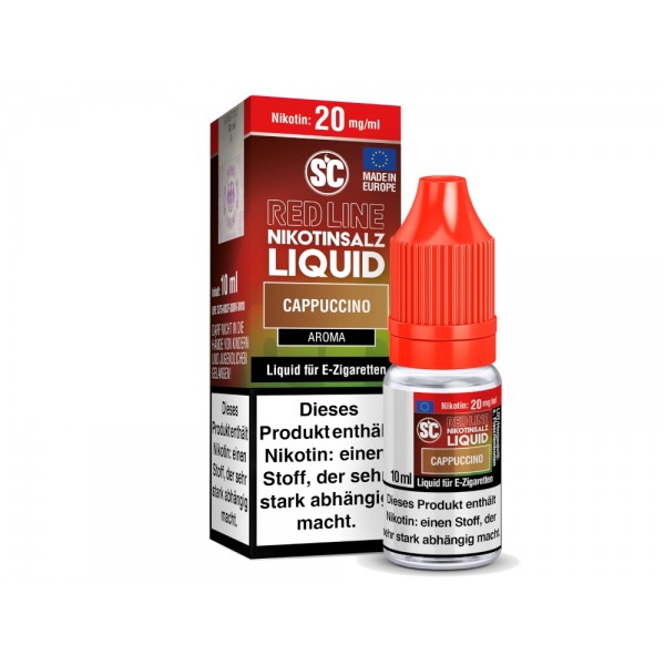 SC - Red Line - Cappuccino - Nikotinsalz Liquid