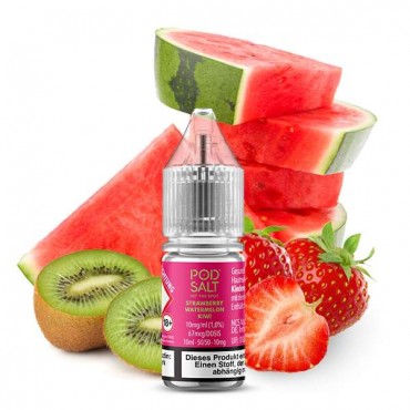 Pod Salt X - Strawberry Watermelon Kiwi - Nikotinsalz Liquid