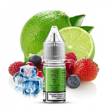Pod Salt X - Berry Lime Ice - Nikotinsalz Liquid