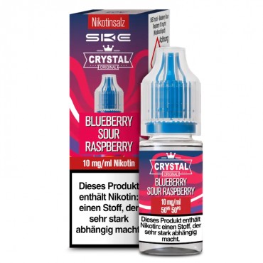 SKE - Crystal - Blueberry Sour Raspberry - Nikotinsalz Liquid