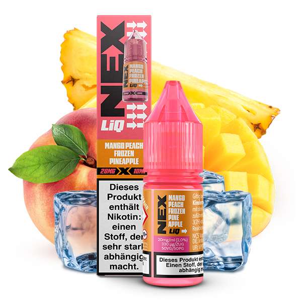 Pod Salt - NexLiq - Mango Peach Frozen Pineapple Nikotinsalz Liquid