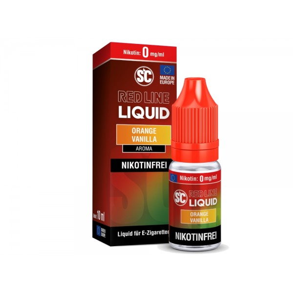SC - Red Line - Orange Vanilla - Nikotinsalz Liquid