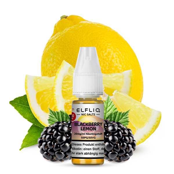 ELFLIQ Blackberry Lemon - Nikotinsalz Liquid