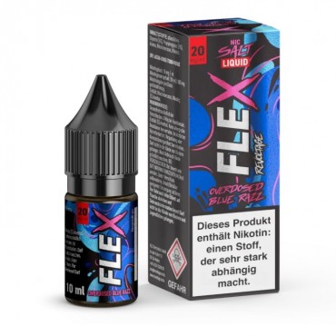 Revoltage - FLEX - Overdosed Blue Razz - Nikotinsalz Liquid