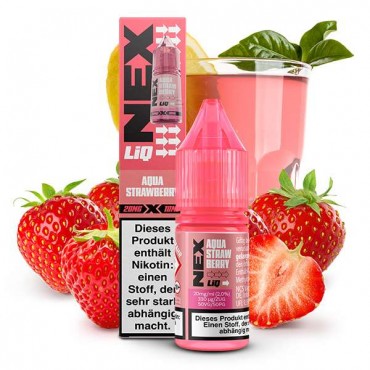 Pod Salt - NexLiq - Aqua Strawberry Nikotinsalz Liquid