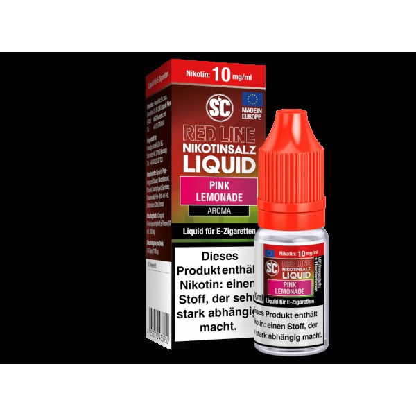 SC - Red Line - Pink Lemonade - Nikotinsalz Liquid