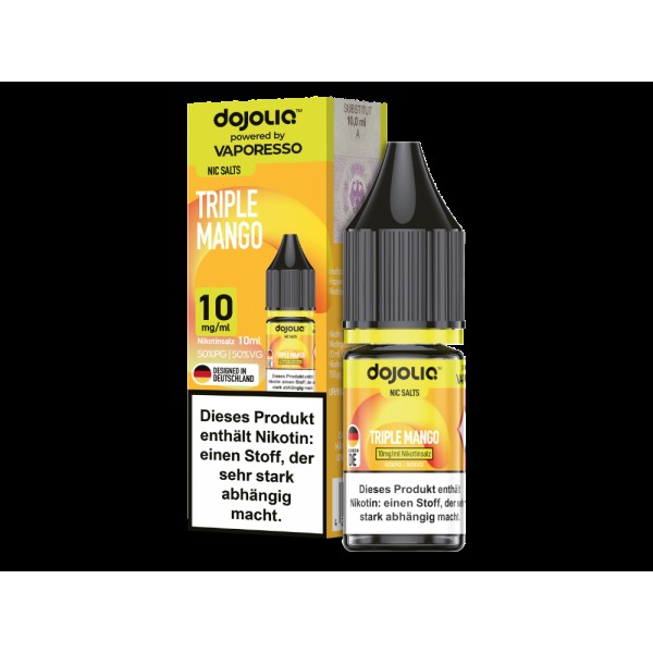Dojoliq - Triple Mango - Nikotinsalz Liquid