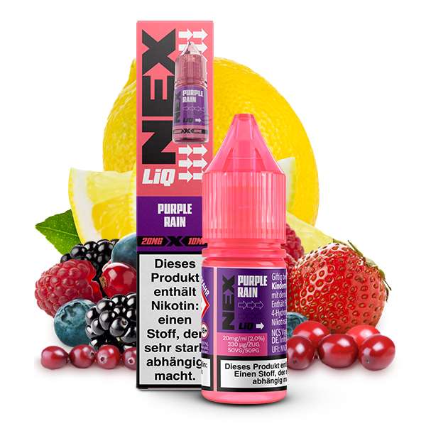 Pod Salt - NexLiq - Purple Rain Nikotinsalz Liquid