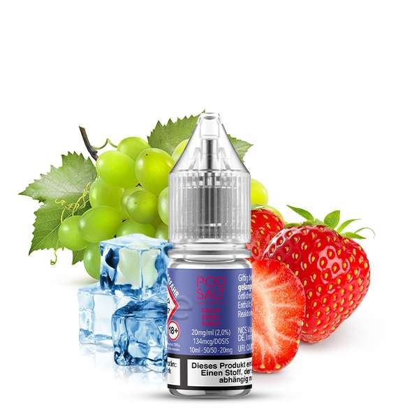 Pod Salt X - Grape Berry Burst - Nikotinsalz Liquid 10mg/ml