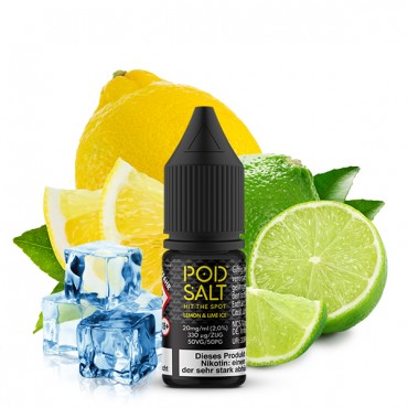 Pod Salt Core - Lemon & Lime Ice - Nikotinsalz Liquid