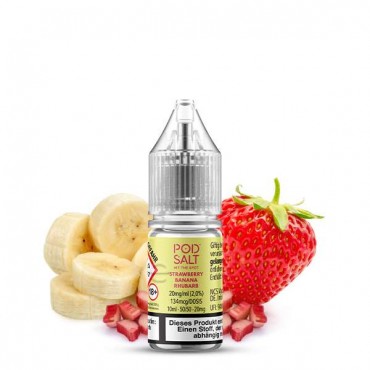 Pod Salt X - Strawberry Banana Rhubarb - Nikotinsalz Liquid
