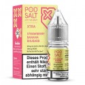 Pod Salt X - Strawberry Banana Rhubarb - Nikotinsalz Liquid