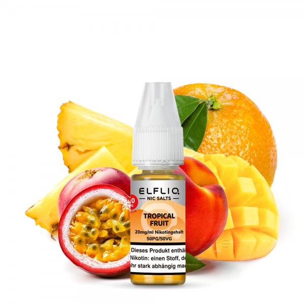 ELFLIQ - Tropical Fruit - Nikotinsalz Liquid