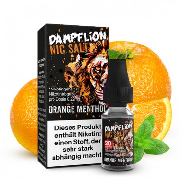 DAMPFLION  INTENSE    Orange  Menthol  Nikotinsalz  Liquid  10ml