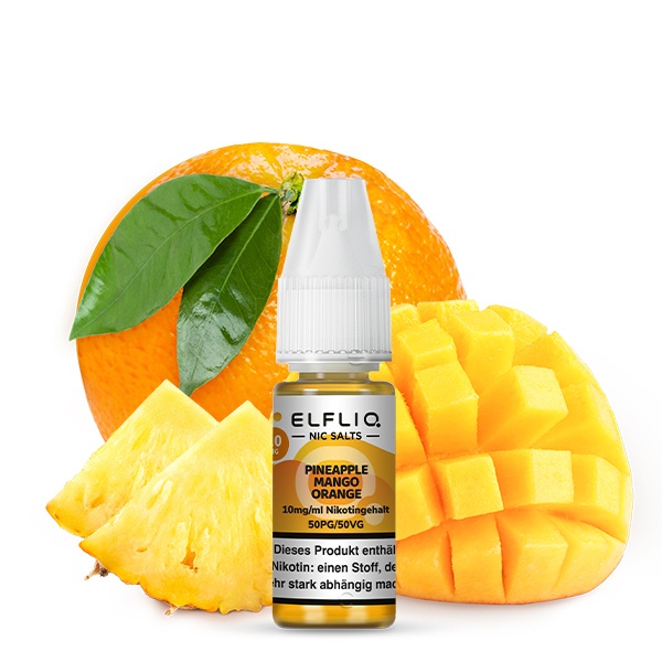 ELFLIQ Pineapple Mango Orange - Nikotinsalz Liquid