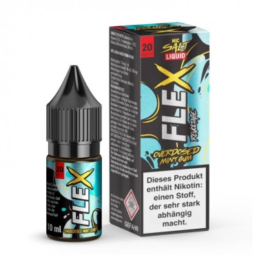 Revoltage - FLEX - Overdosed Mint Gum - Nikotinsalz Liquid