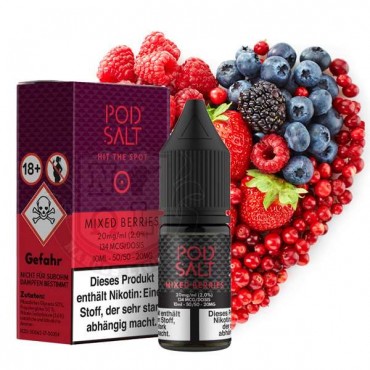 Pod Salt - Mixed Berries - Nikotinsalz Liquid