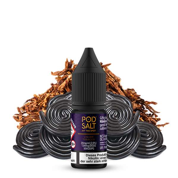 Pod Salt Origin - Liquor Tobacco - Nikotinsalz Liquid
