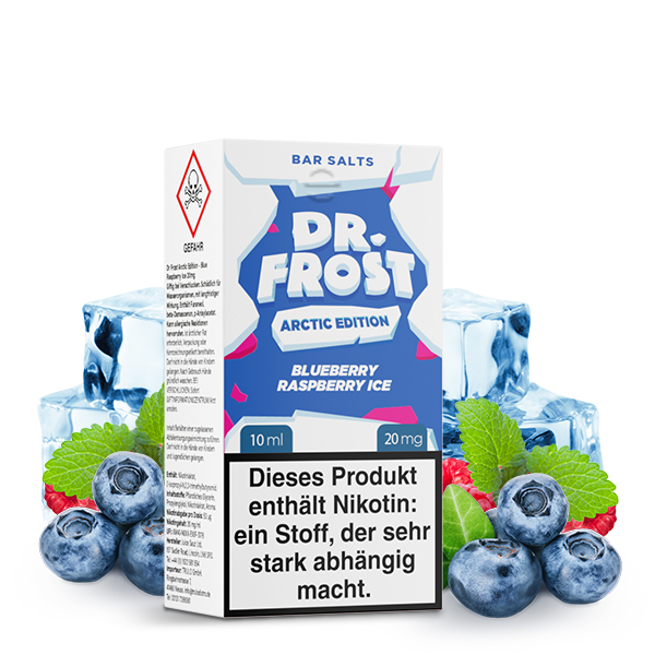 Dr. Frost - Arctic Edition - Blueberry Raspberry Ice -Nikotinsalz Liquid