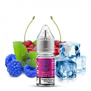 Pod Salt X - Blue Razz Cherry Blast - Nikotinsalz Liquid