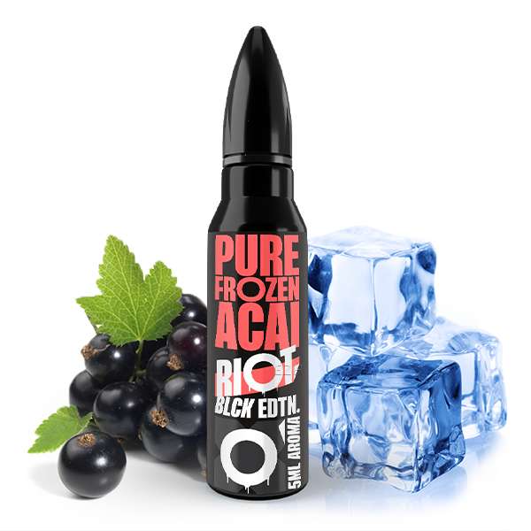 RIOT  SQUAD  Black  Edition  Pure  Frozen  Acai  Aroma  5ml