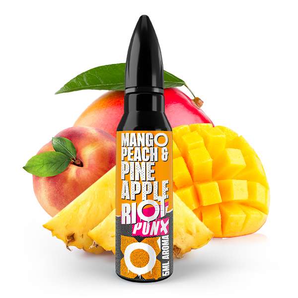 RIOT SQUAD PUNX Mango, Pfirsich und Ananas Aroma 5ml