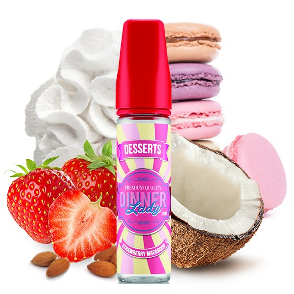 DINNER LADY DESSERT Strawberry Macarons Aroma 20 ml