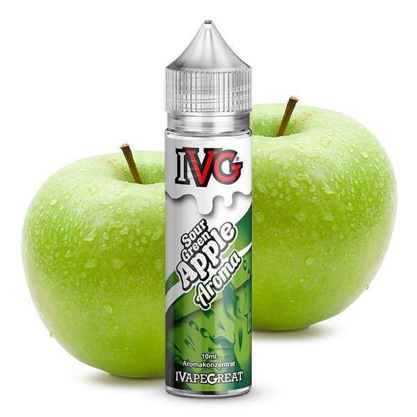 IVG Sour  Green  Apple  Aroma  10ml