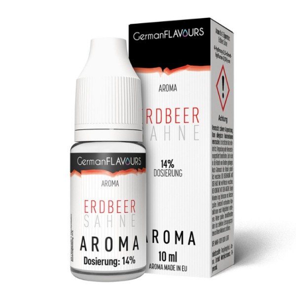 Germanflavours Erdbeer-Sahne Aroma 10ml