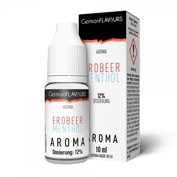 Germanflavours Erdbeer-Menthol Aroma 10ml